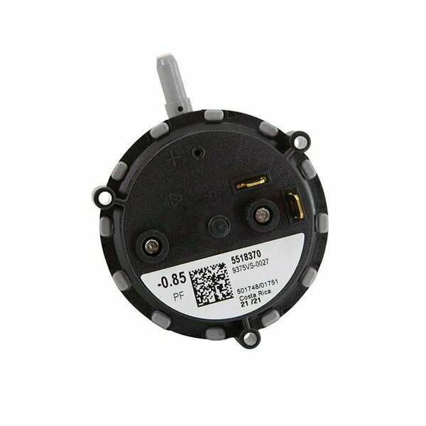 Source 1 Switch , Pressure, AIR 0.85 IWC ON FALL, SP S1-02440873000